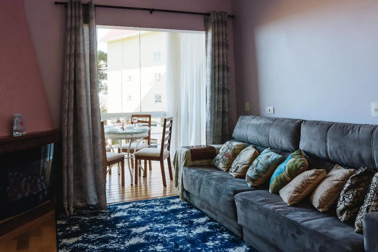 Apto Com Lareira Eletrica Perto Do Pico Do Imbiri Campos do Jordão Apartament